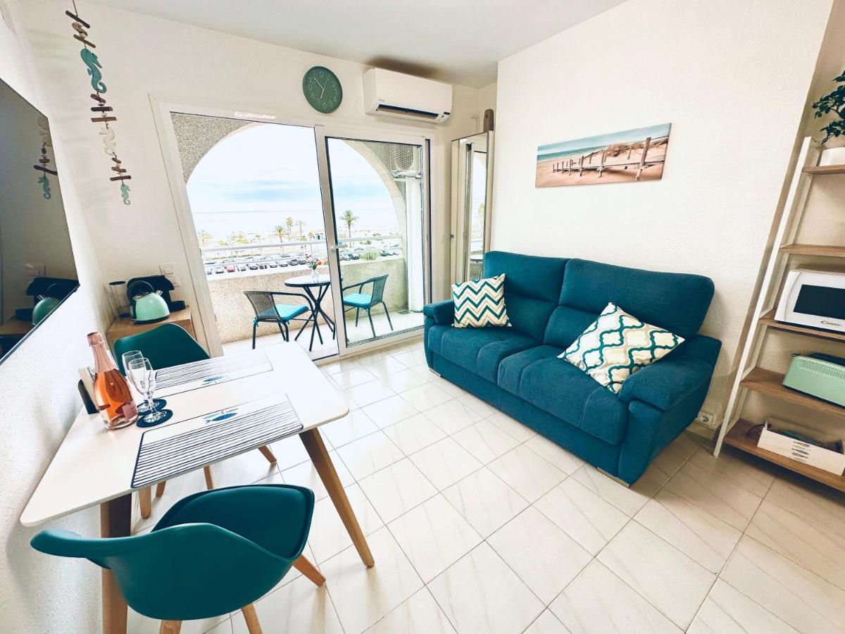 Face A La Mer - Vue Epique, Climatisation, Wifi, Draps Inclus Empuriabrava Esterno foto